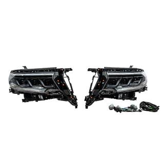 Koplampen Lexus-design-3-LED V2 (2017+, 2 stuks) Toyota Land Cruiser Prado 150 2009–2023 foto 1