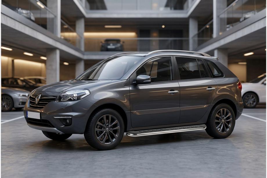 Renault Koleos 2008–2016 Maydos V1 zijtreden (set 2 stuks, aluminium + RVS) Image