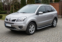 Renault Koleos 2008–2016 Side steps Tayga Grey (set van 2, aluminium) foto 1