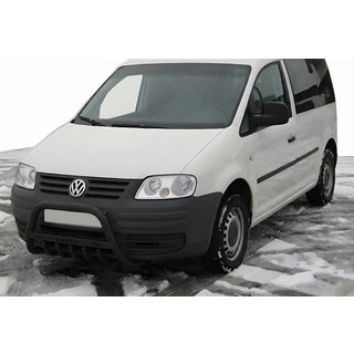 Bullbar WT004 Black (RVS) Volkswagen Caddy 2004–2010 foto 1