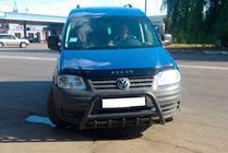 Volkswagen Caddy 2004–2010 Bullbar WT003 Black (RVS) foto 3