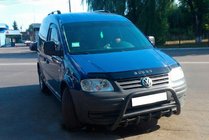 Volkswagen Caddy 2004–2010 Bullbar WT003 Black (RVS) foto 4