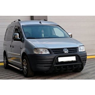 Bullbar WT003 Black (RVS) Volkswagen Caddy 2004–2010 foto 2
