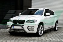 BMW X6 E71 2008–2014 Bullbar WT003 Black (RVS) foto 2