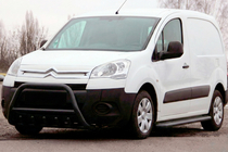 Citroen Berlingo 2008–2018 Bullbar WT003 Black (RVS) foto 1