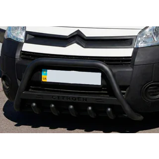 Bullbar WT004 Black (RVS) Citroen Berlingo 2008–2018 foto 1