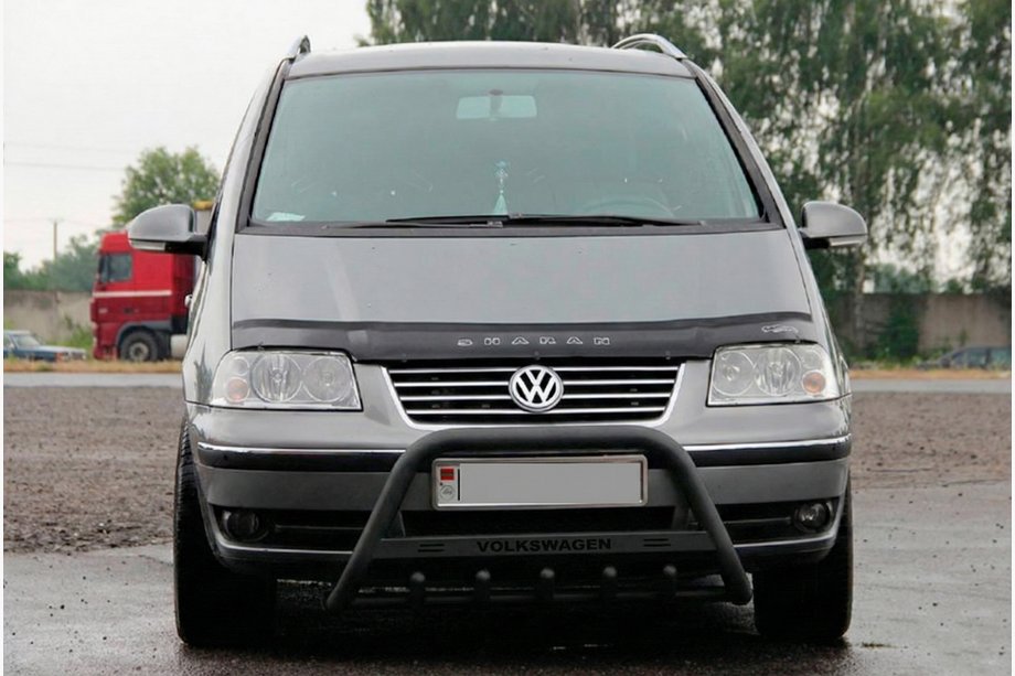 Volkswagen Sharan 2010–2023 Bullbar WT004 Black (RVS) Foto 1