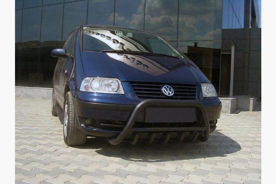 Volkswagen Sharan 2010–2023 Bullbar WT003 Black (RVS) Image
