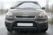 Kia Soul I 2008–2013 Bullbar WT003 Black (RVS) foto 1