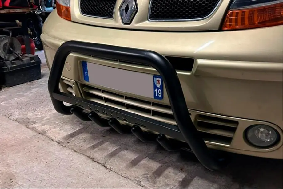 Renault Trafic 2001–2015 Bullbar WT004 Black (RVS) Image