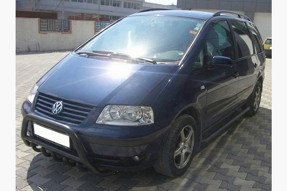 Ford Galaxy 1995–2006 Bullbar WT003 Black (RVS) Foto 2