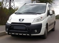 Citroen Jumpy 2007–2017 Bullbar WT003 Black (RVS) foto 1