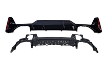 BMW 3 Serie G20/G21 2018– Achterbumper diffuser MP-Style (voor M-Sport 2023+, ABS) foto 1
