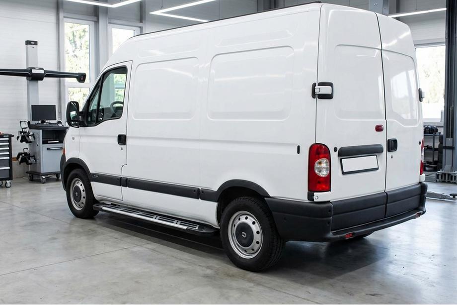 Renault Master 1998–2010 Sunrise side steps (2 stuks, aluminium) Image