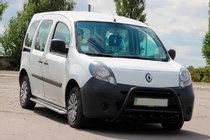 Renault Kangoo 2008–2020 Bullbar WT003 Black (RVS) foto 1