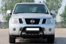 Nissan Navara 2006–2015 Bullbar WT008 Black (RVS) foto 2