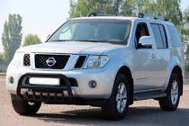Nissan Navara 2006–2015 Bullbar WT008 Black (RVS) foto 1