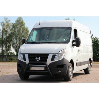 Bullbar WT018 Black (RVS) Opel Movano 2010–2021 foto 2