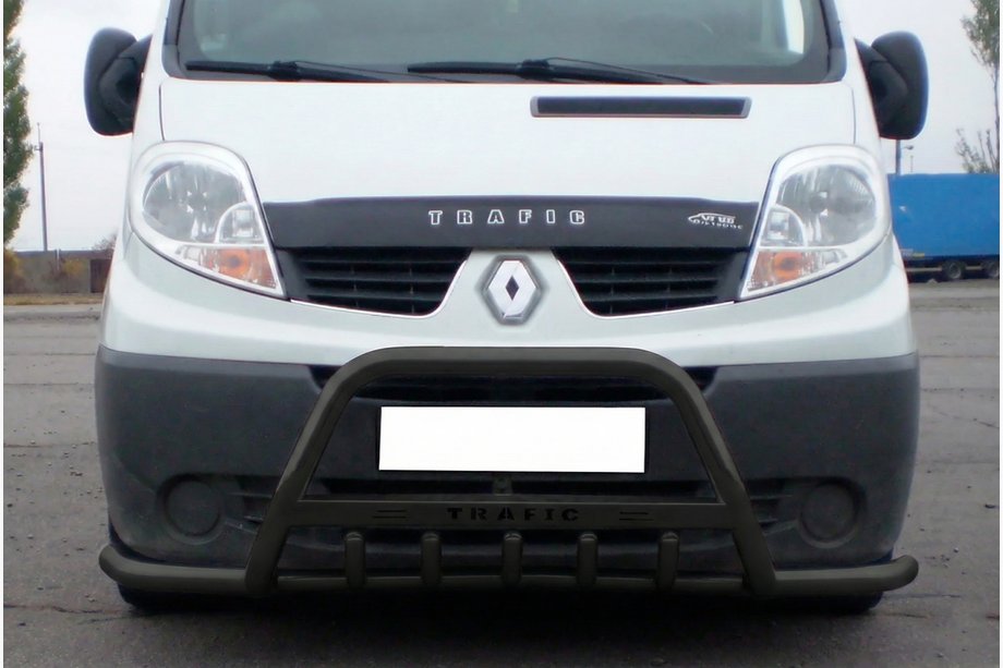 Renault Trafic 2001–2015 Bullbar Exclusive Black (RVS) Image