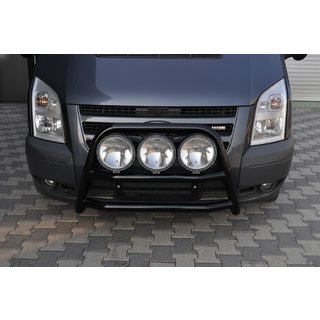Bullbar WT018 Black (2006-2014, RVS) Ford Transit 2000–2014 foto 2