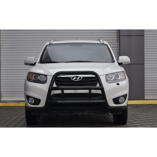 Bullbar WT018 Black (RVS) Hyundai Santa Fe 2 2006–2012 foto 2