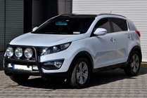 Kia Sportage 2010–2015 Bullbar WT018 Black (RVS) foto 2