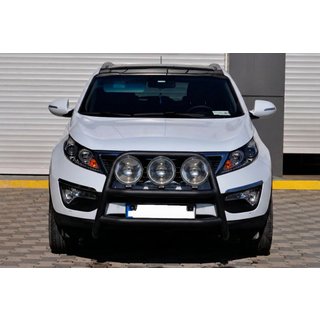 Bullbar WT018 Black (RVS) Kia Sportage 2010–2015 foto 1