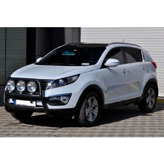 Bullbar WT018 Black (RVS) Kia Sportage 2010–2015 foto 2