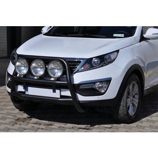 Bullbar WT018 Black (RVS) Kia Sportage 2010–2015 foto 3