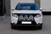 Nissan Qashqai 2014–2021 Bullbar WT018 Black (RVS) foto 2