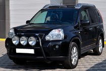 Nissan X-trail T31 2007–2014 RVS frontbeschermbeugel WT018 Black foto 2