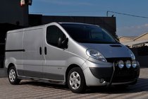 Opel Vivaro 2001–2015 Bullbar WT018 Black (RVS) foto 3