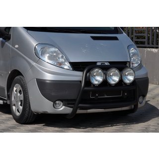 Bullbar WT018 Black (RVS) Opel Vivaro 2001–2015 foto 2