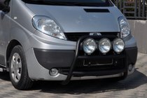 Renault Trafic 2001–2015 Bullbar WT018 Black (RVS) foto 4