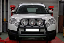 Skoda Yeti 2009–2017 Bullbar WT018 Black (RVS) foto 3