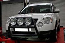 Skoda Yeti 2009–2017 Bullbar WT018 Black (RVS) foto 4