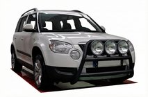 Skoda Yeti 2009–2017 Bullbar WT018 Black (RVS) foto 1