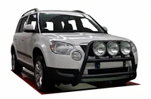 Skoda Yeti 2009–2017 Bullbar WT018 Black (RVS) foto 1