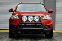 SsangYong Korando 2010–2019 Bullbar WT018 Black (RVS) foto 1