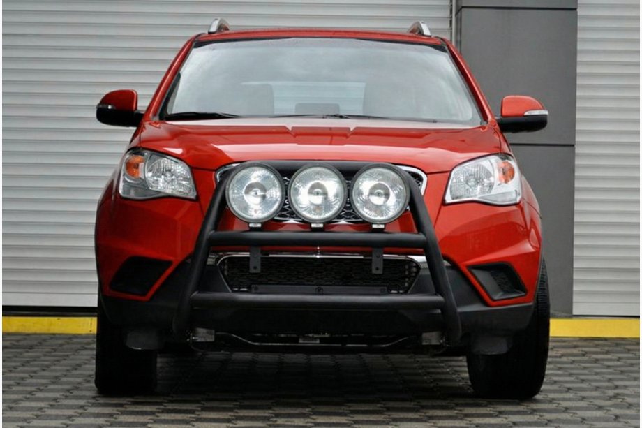 SsangYong Korando 2010–2019 Bullbar WT018 Black (RVS) Image