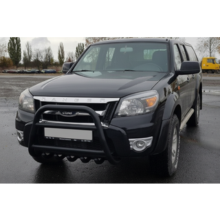 Bullbar QT008 Black (RVS) foto 1