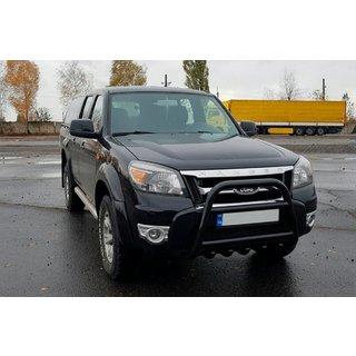 Bullbar QT008 Black (RVS) foto 2
