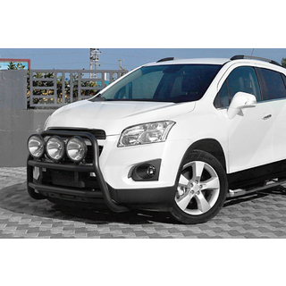 RVS frontbeugel WT018 Black (RVS) Chevrolet Trax 2012–2023 foto 3