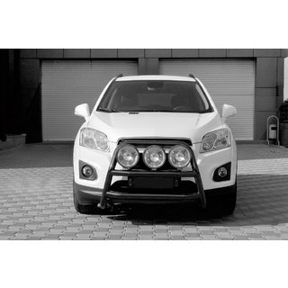 RVS frontbeugel WT018 Black (RVS) Chevrolet Trax 2012–2023 foto 2