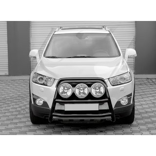 RVS frontbeugel WT018 Black (RVS) Chevrolet Trax 2012–2023 foto 1