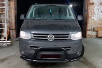 Volkswagen T5 2010–2015 Bullbar WT006ST Black (RVS) foto 3