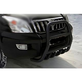 Hoge bullbar Black (RVS) Toyota Land Cruiser Prado 120 2002–2009