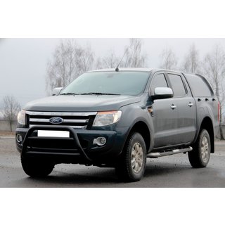 RVS frontbeugel WT022 Black (roestvrij staal) Ford Ranger 2011–2022 foto 3