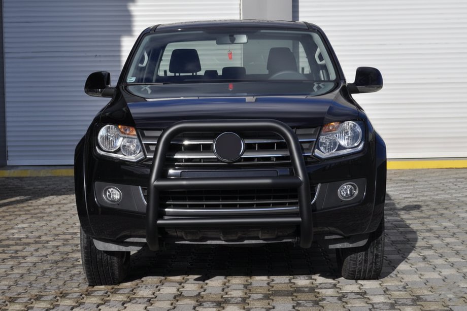 Volkswagen Amarok 2010–2022 Bullbar VL001 Black (roestvrij staal) Foto 1