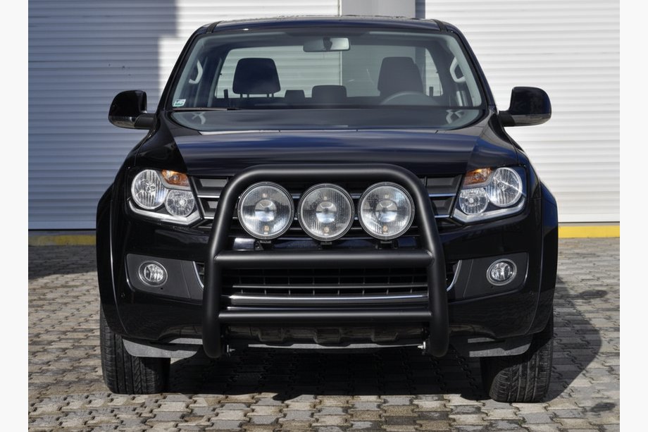 Volkswagen Amarok 2010–2022 Bullbar VL001 Black (roestvrij staal) Foto 2